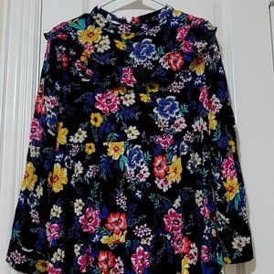 TIME And TRU Floral Dress Size L(12-14)